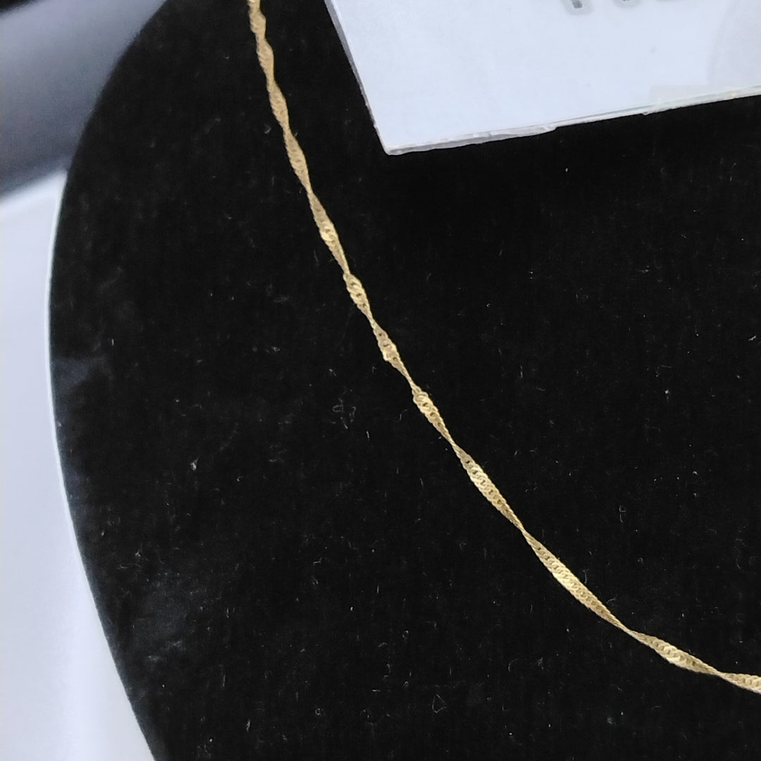 CADENA ORO 10 K 0.9 GRMS (SEMINUEVO)