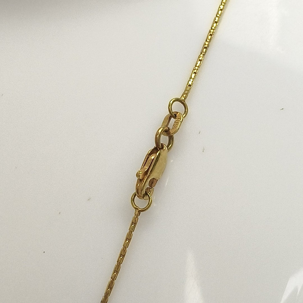 GARGANTILLA ORO COMBINADO 14 K 4,90 GRMS (SEMINUEVO)