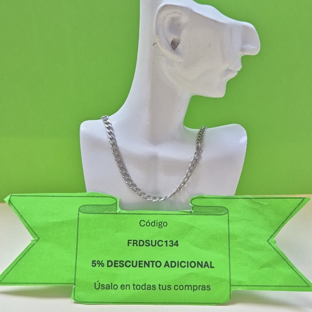 CADENA PLATA 8.1 GRMS (SEMINUEVO)