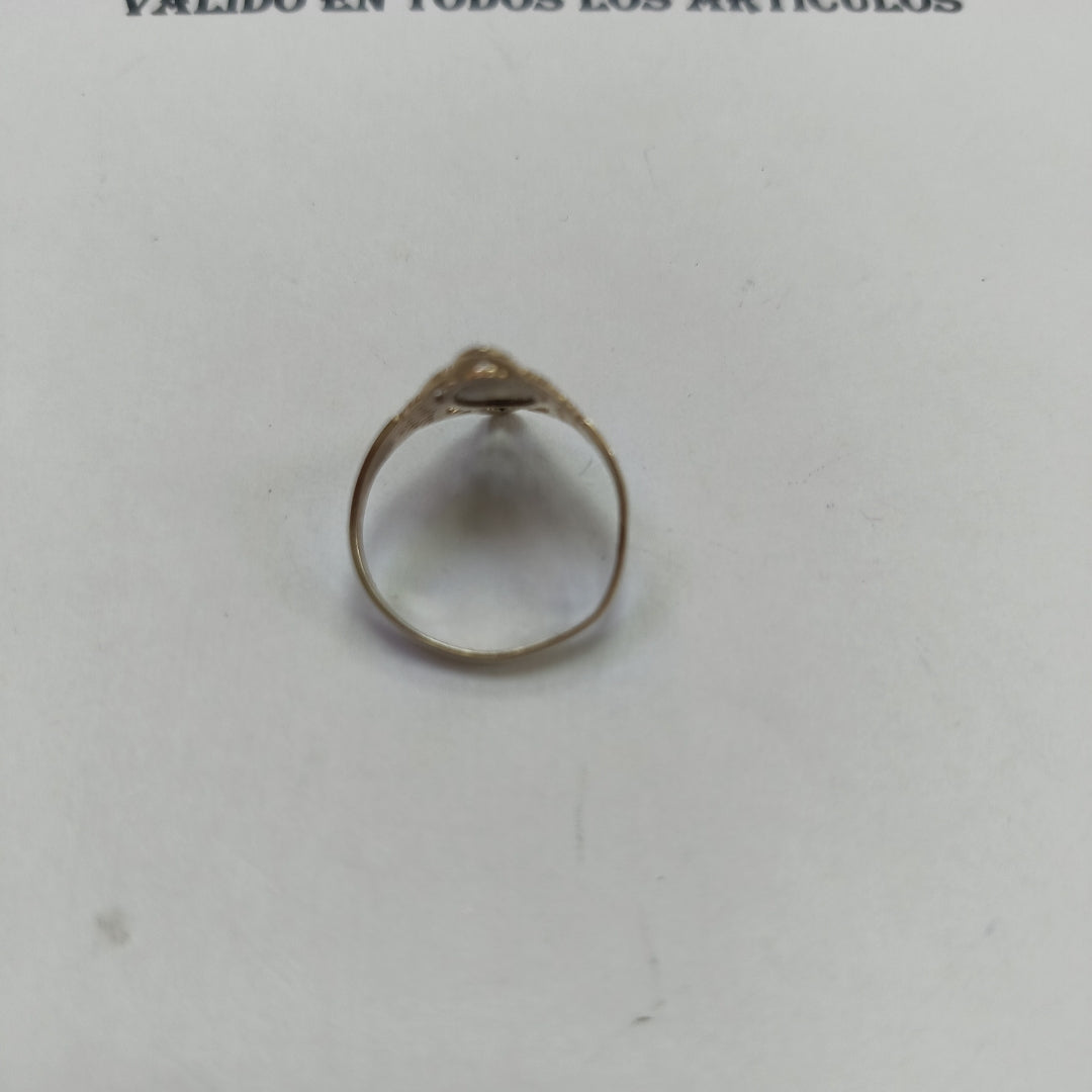 ANILLITO ORO COMBINADO 10 K 2 GRMS (SEMINUEVO)