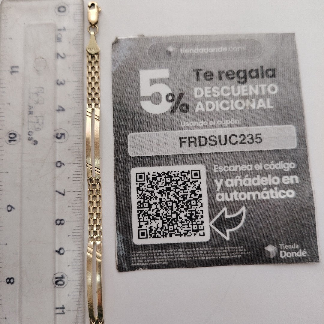 PULSERA ORO 10 K 4.4 GRMS (SEMINUEVO)