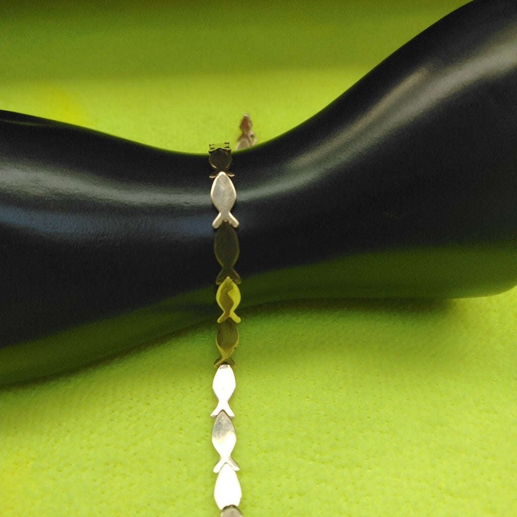 PULSERA ORO, RODIADO 14 K 4.5 GRMS (SEMINUEVO)