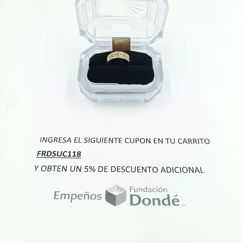 ANILLO ORO 8 K 3.8 GRMS (SEMINUEVO)