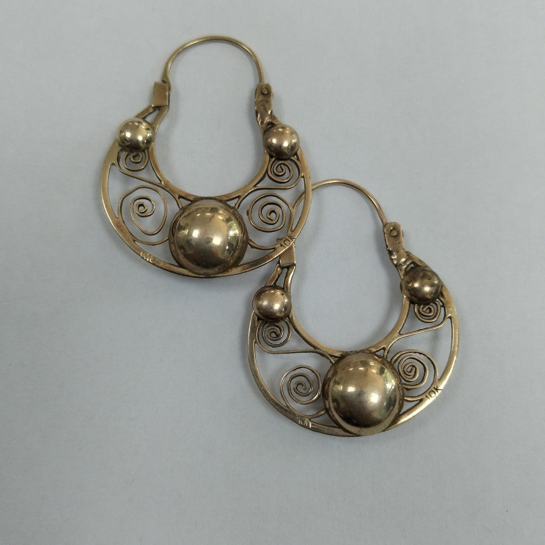 ARETES PAR ORO 8 K 5.2 GRMS (SEMINUEVO)