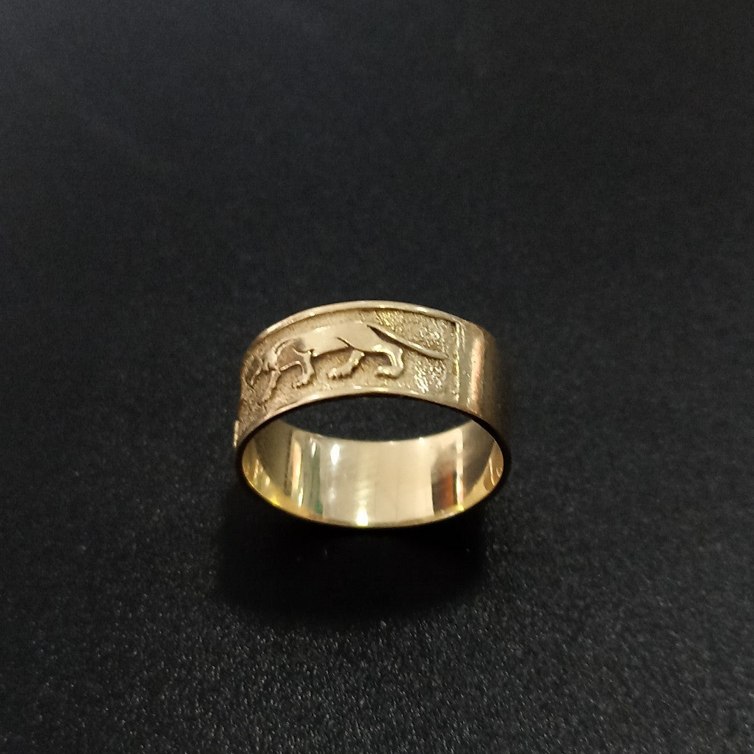 ANILLO ORO 14 K 3.3 GRMS (SEMINUEVO)