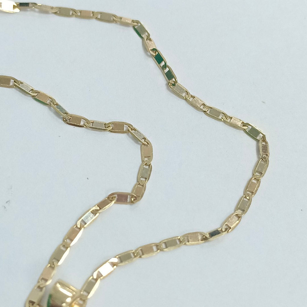CADENA, CRUZ ORO 14 K 3.3 GRMS (SEMINUEVO)