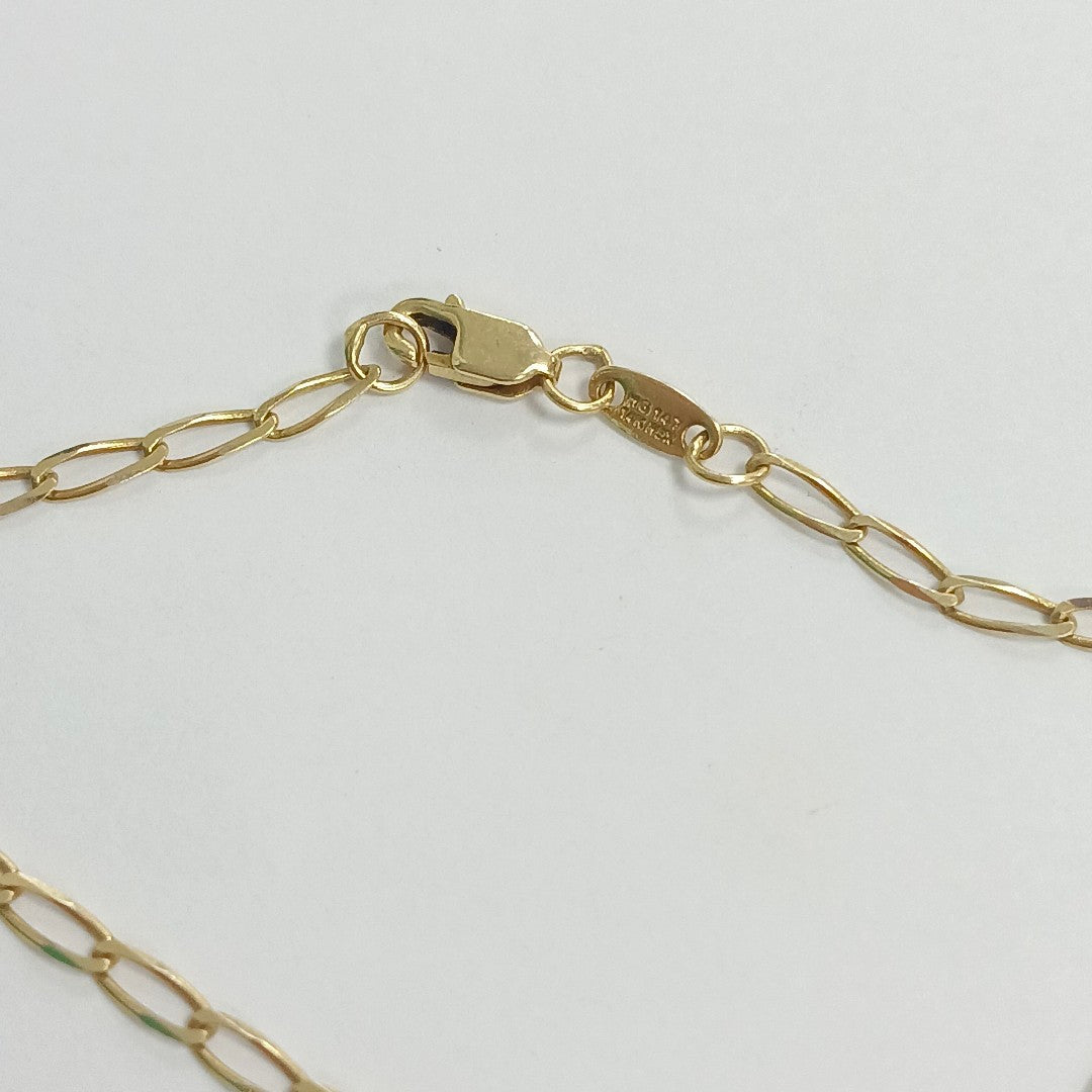 CADENA ORO 14 K 2,70 GRMS (SEMINUEVO)