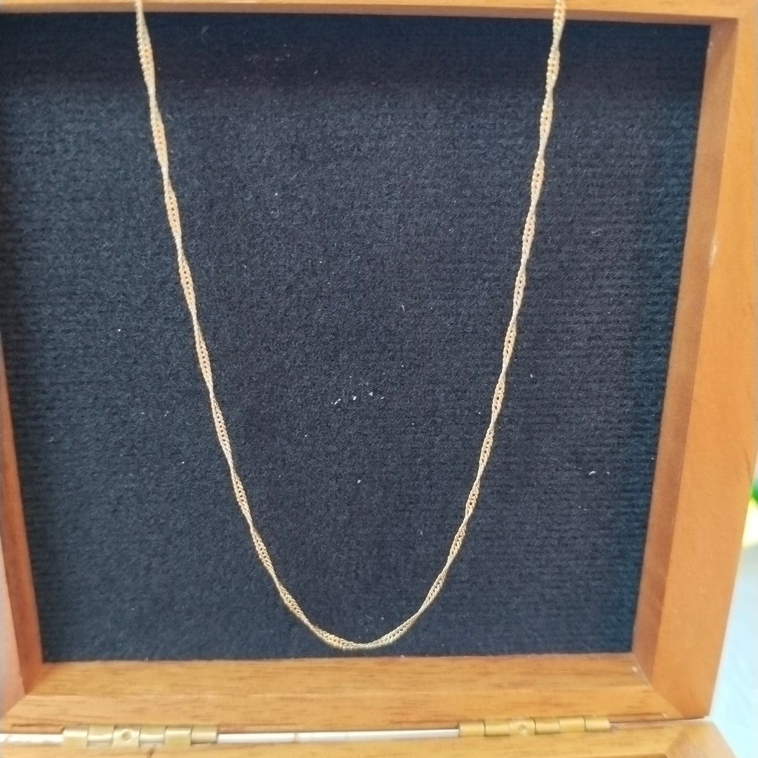 CADENA ORO 14 K 1,10 GRMS (SEMINUEVO)