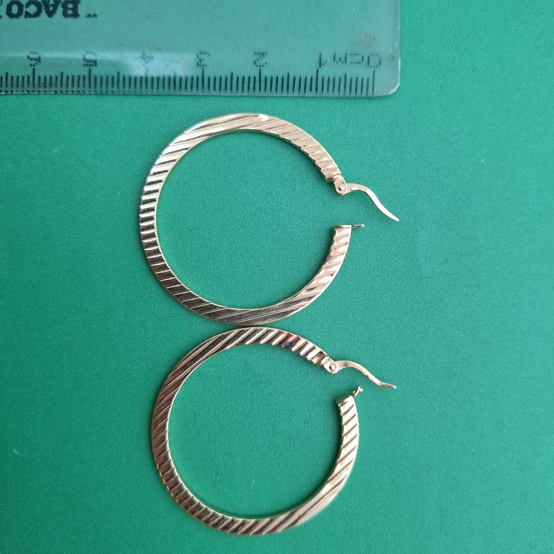 ARRACADAS PAR ORO 14 K 4,00 GRMS (SEMINUEVO)
