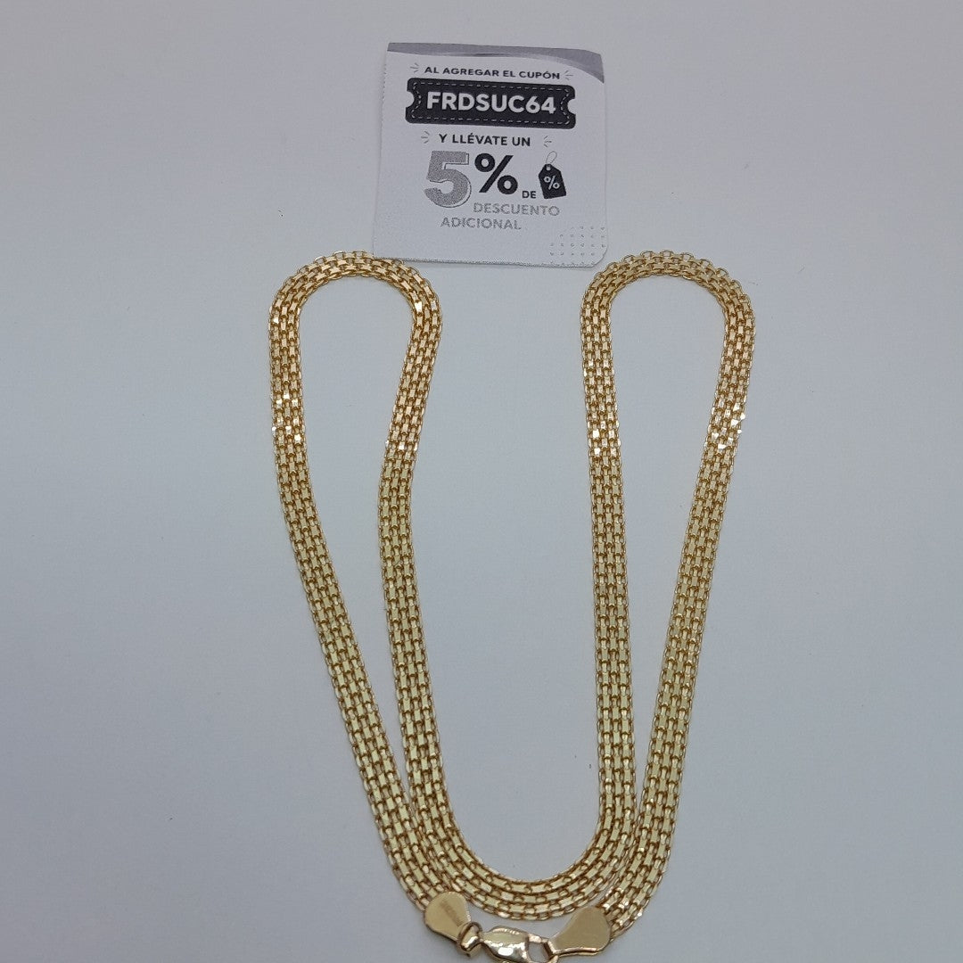 CADENA ESPECIAL 14K 50 CM 11.6 GR (NUEVO)