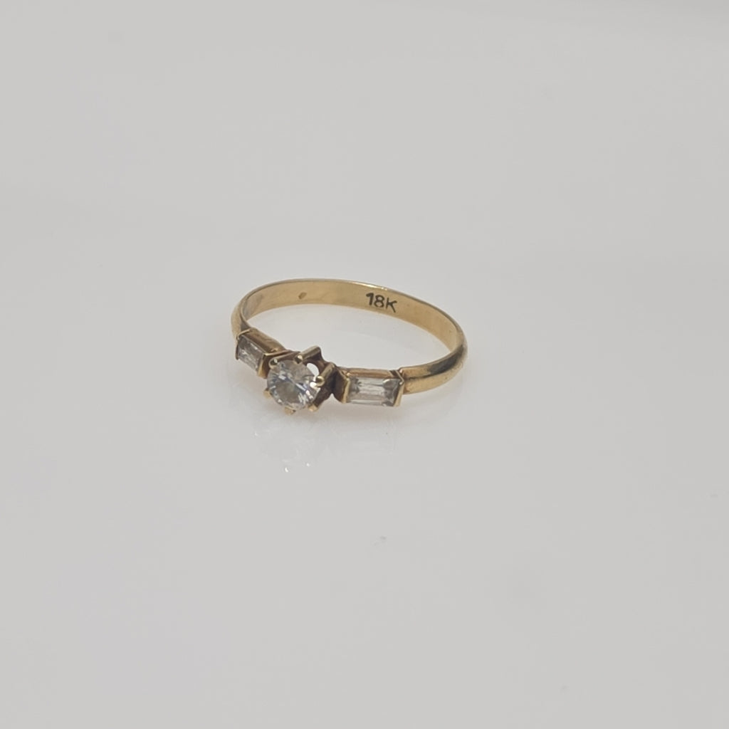 ANILLITO ORO 18 K 1,70 GRMS (SEMINUEVO)