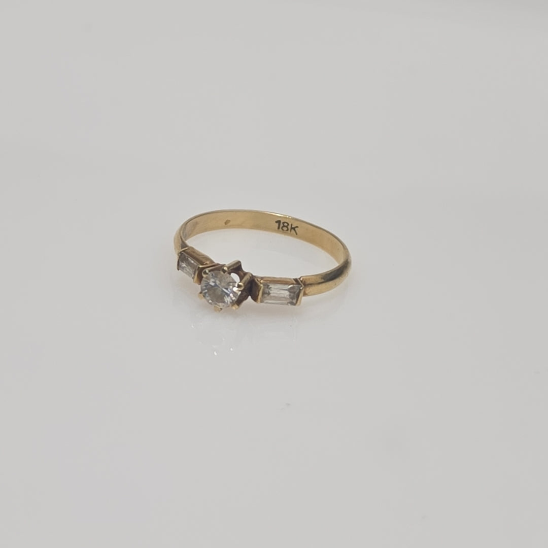 ANILLITO ORO 18 K 1,70 GRMS (SEMINUEVO)