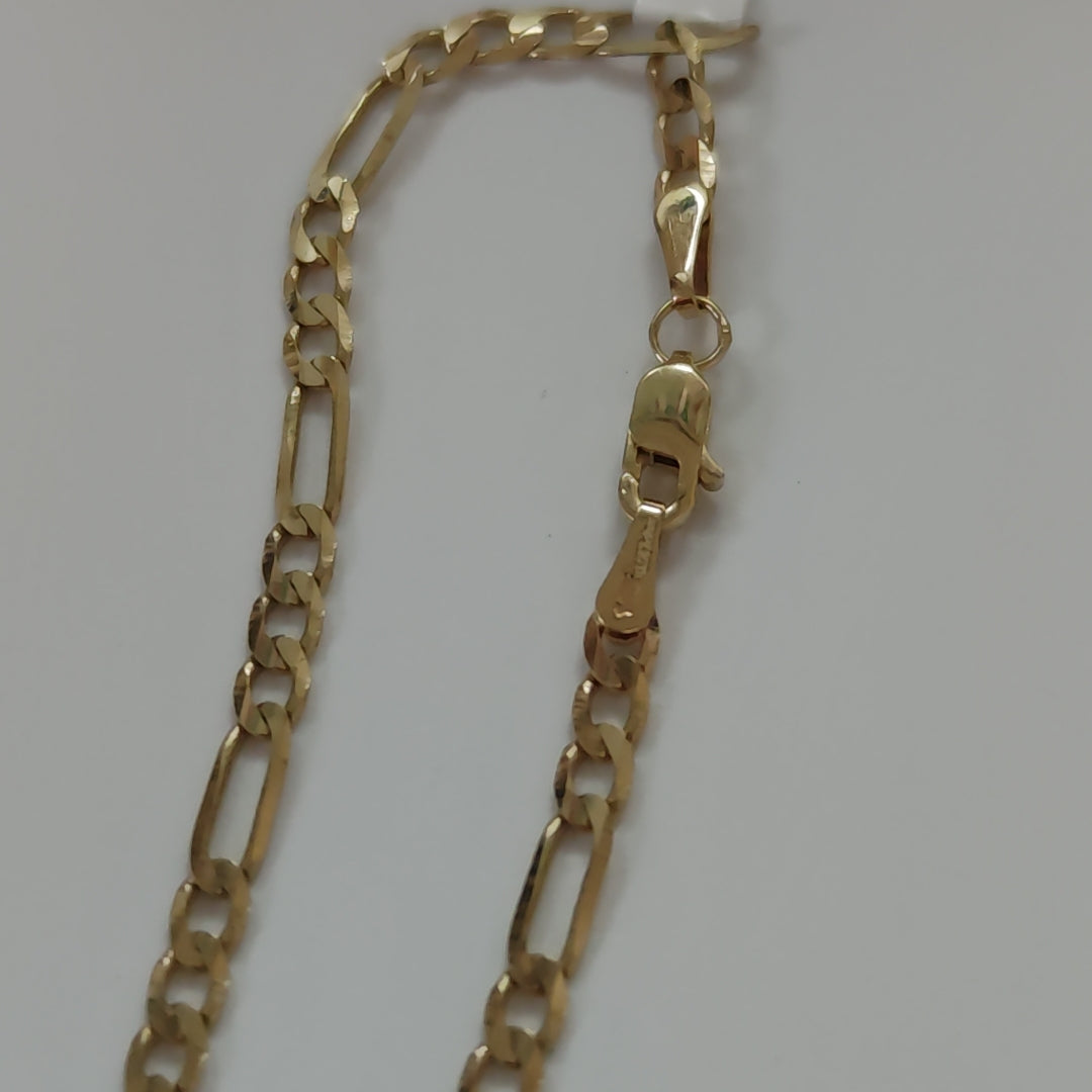CADENA 3X1 14K 55 CM 7.1 GR (NUEVO)