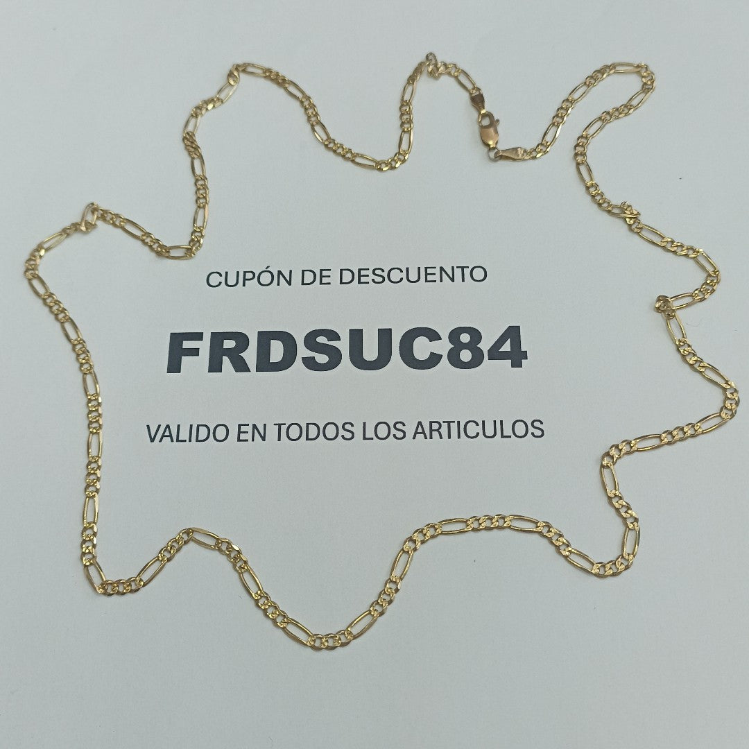 CADENA ORO 14 K 9.5 GRMS (SEMINUEVO)