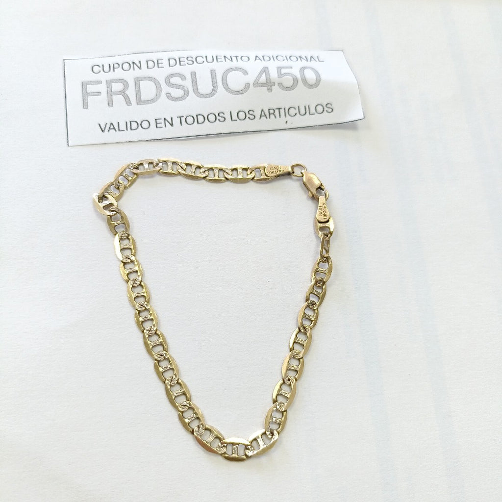 PULSERA ORO 10 K 5.7 GRMS (SEMINUEVO)