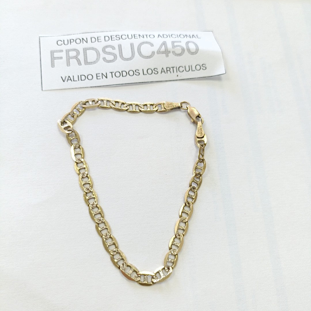 PULSERA ORO 10 K 5.7 GRMS (SEMINUEVO)
