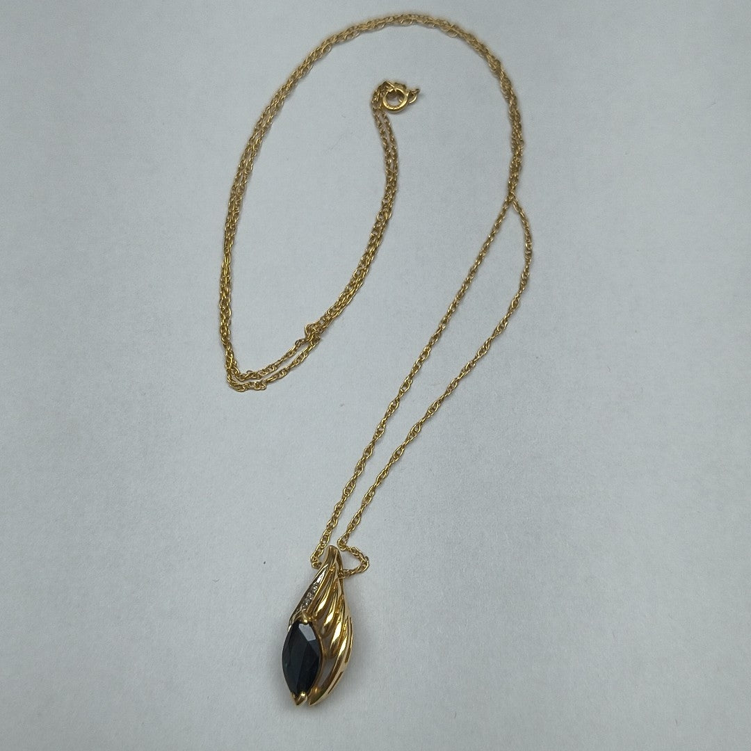 CADENA, DIJE ORO 14 K 2.5 GRMS (SEMINUEVO)