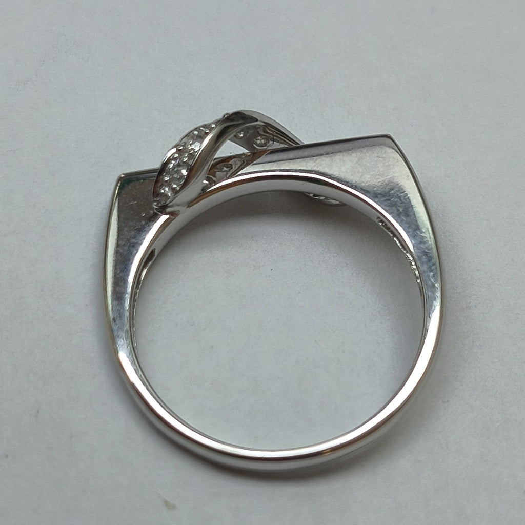 ANILLITO ORO BLANCO 14 K 3.3 GRMS (SEMINUEVO)