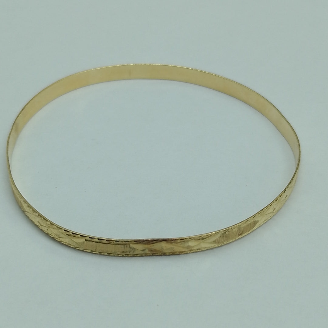 PULSERA RIGIDA ORO 14 K 5.3 GRMS (SEMINUEVO)