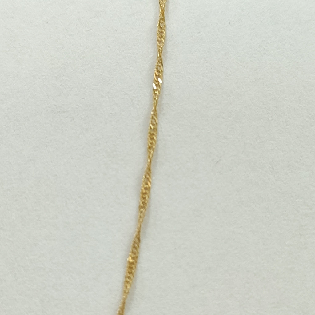 GARGANTILLA ORO 10 K 0.9 GRMS (SEMINUEVO)