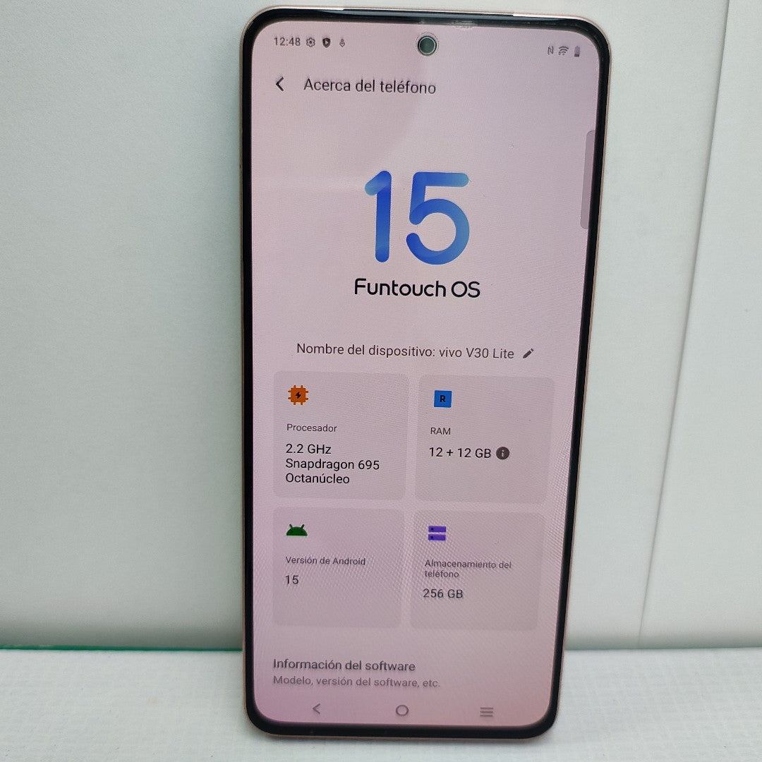 CELULAR VIVO V30 LITE V2314 (2023) 256 GB 12 GB RAM (SEMINUEVO)