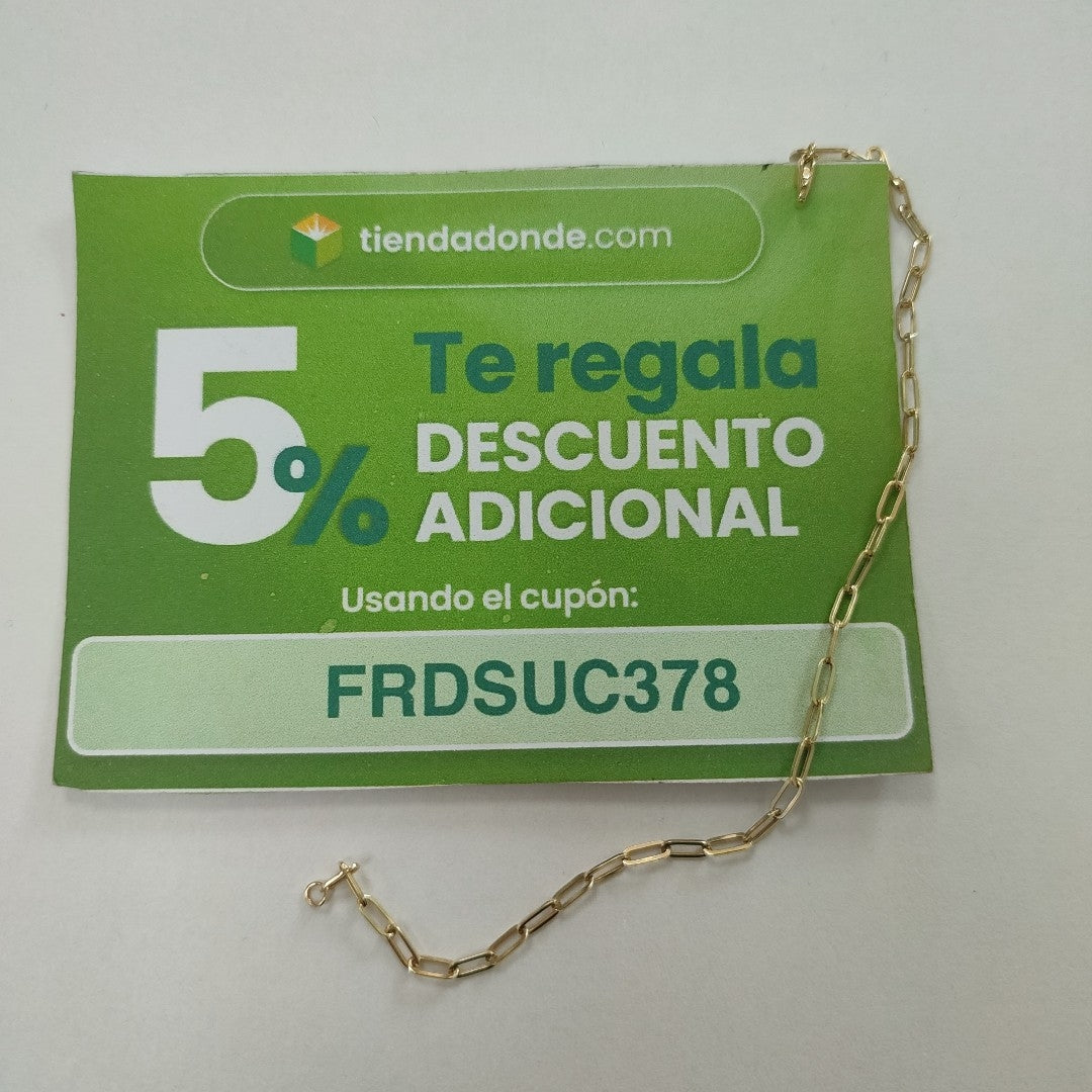 PULSERA ORO 10 K 0.7 GRMS (SEMINUEVO)