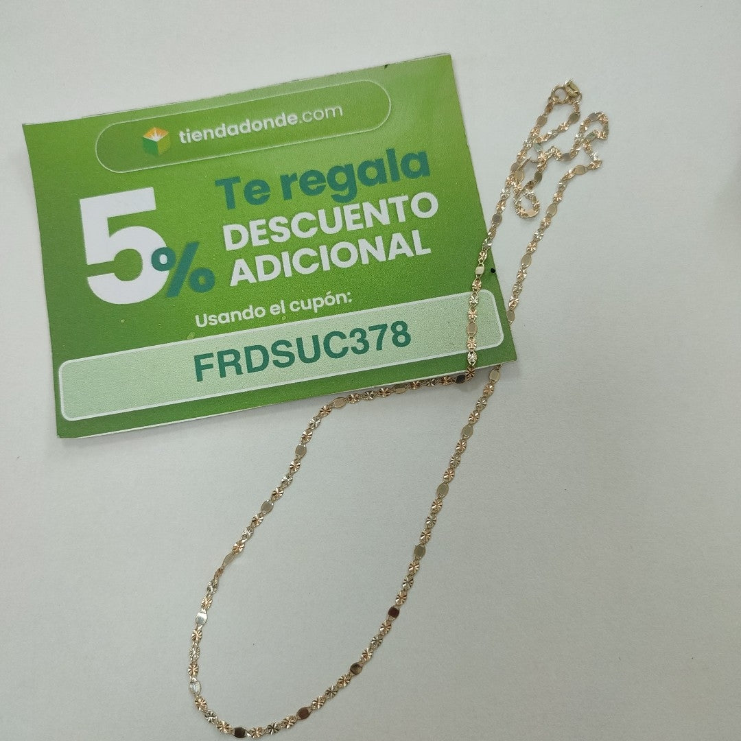 CADENA ORO 10 K 1.3 GRMS (SEMINUEVO)