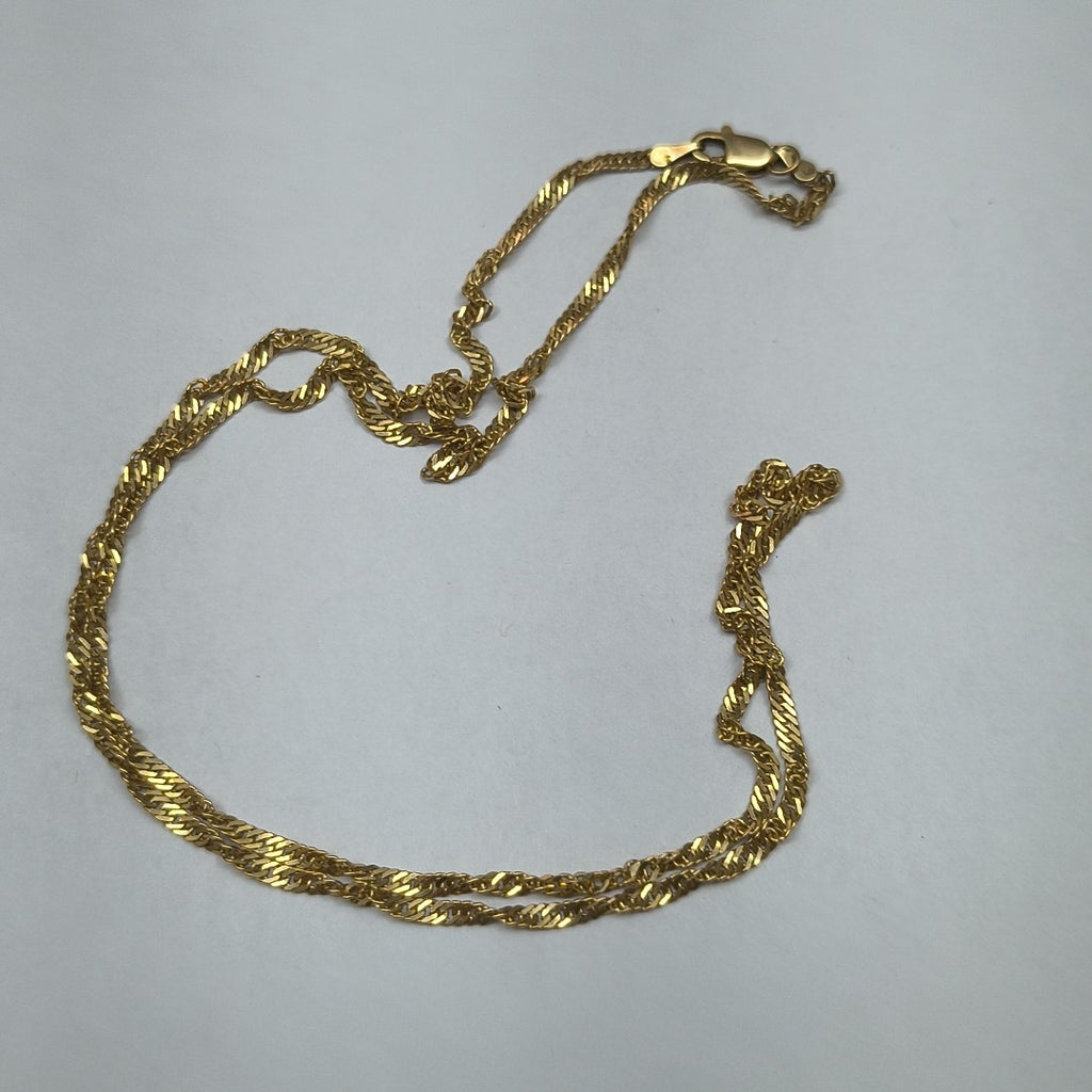 CADENA ORO 14 K 5.5 GRMS (SEMINUEVO)