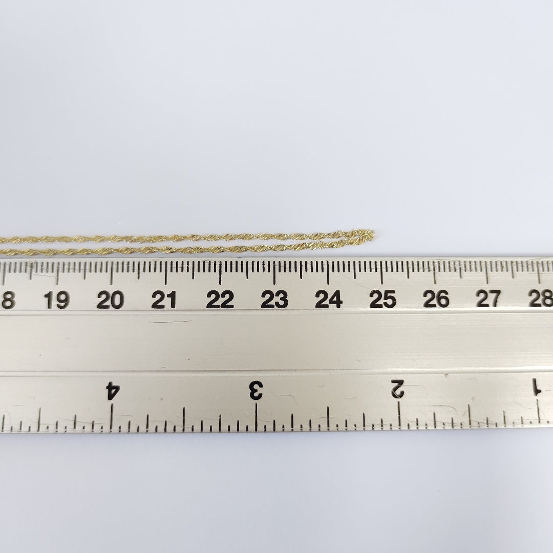 CADENA ORO 10 K 1,20 GRMS (SEMINUEVO)