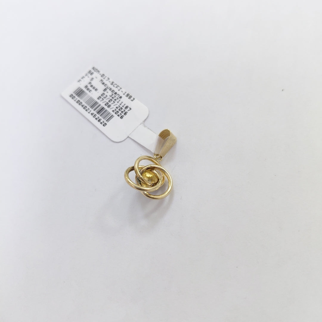 DIJE ORO,RODIADO 14 K 1,10 GRMS (SEMINUEVO)