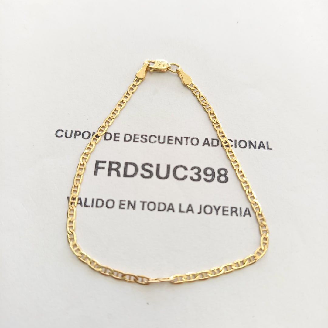PULSERA ORO 14 K 2.2 GRMS (SEMINUEVO)