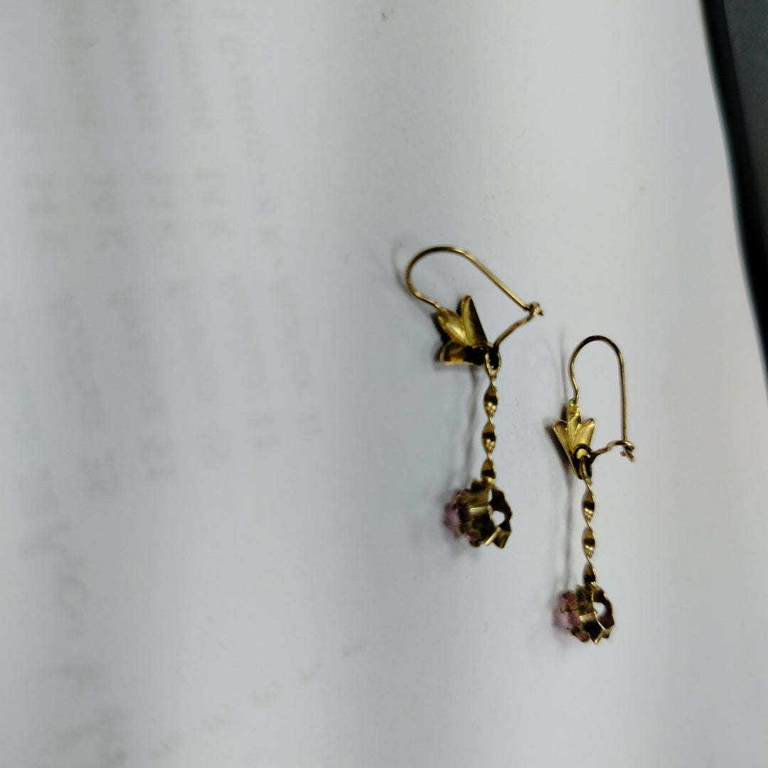ARETES PAR ORO 10 K 1.4 GRMS (SEMINUEVO)