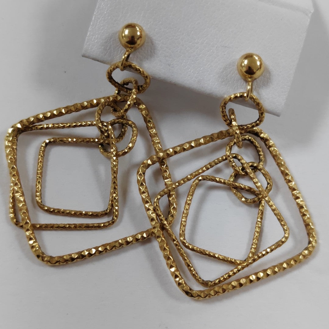 ARETES PAR ORO 10 K 2,80 GRMS (SEMINUEVO)