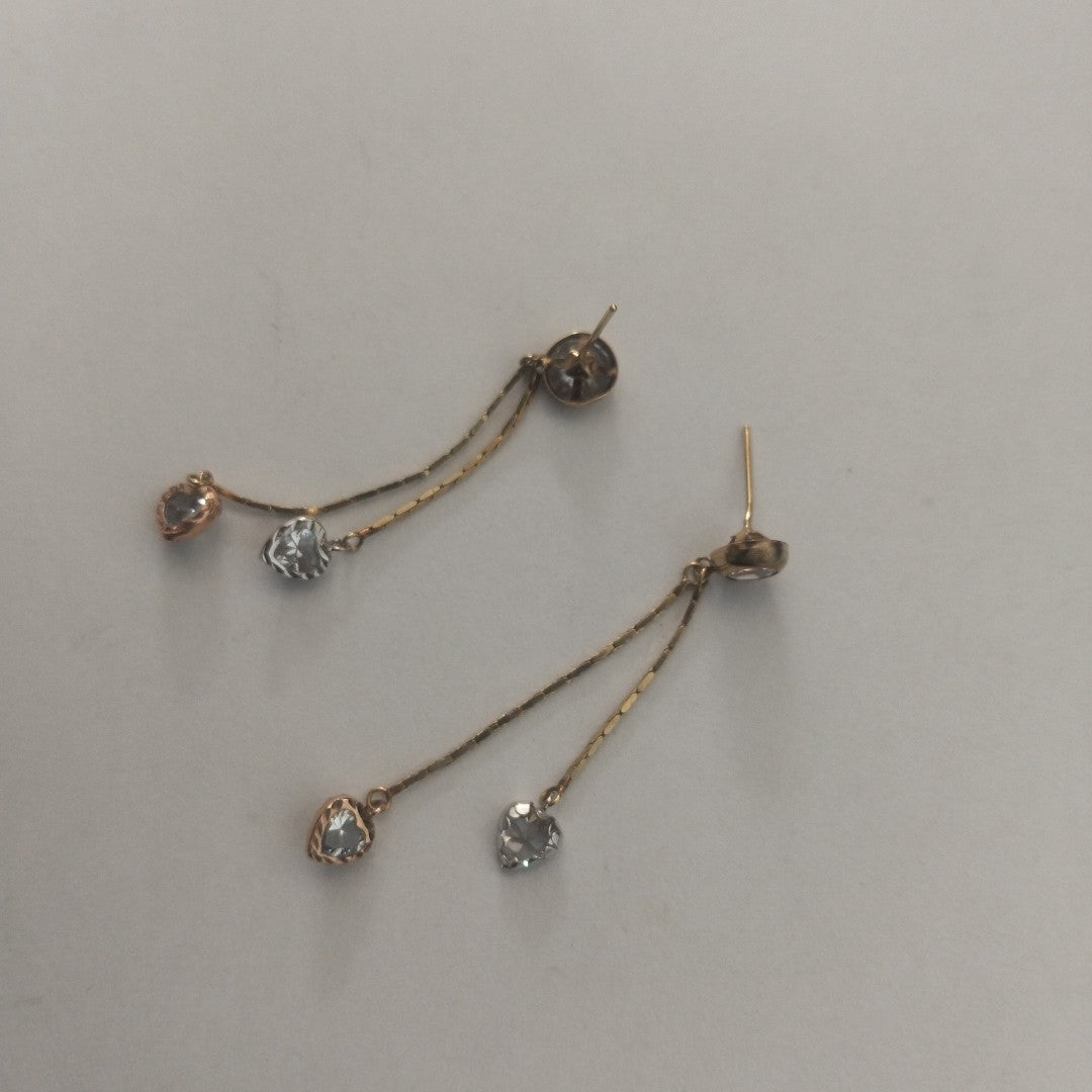 ARETES PAR ORO 10 K 2,40 GRMS (SEMINUEVO)
