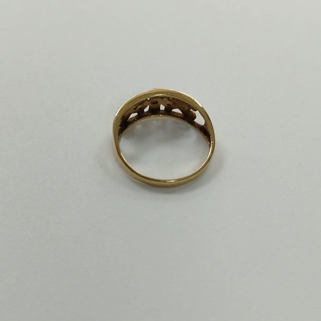 ANILLO ORO 14 K 1.8 GRMS (SEMINUEVO)