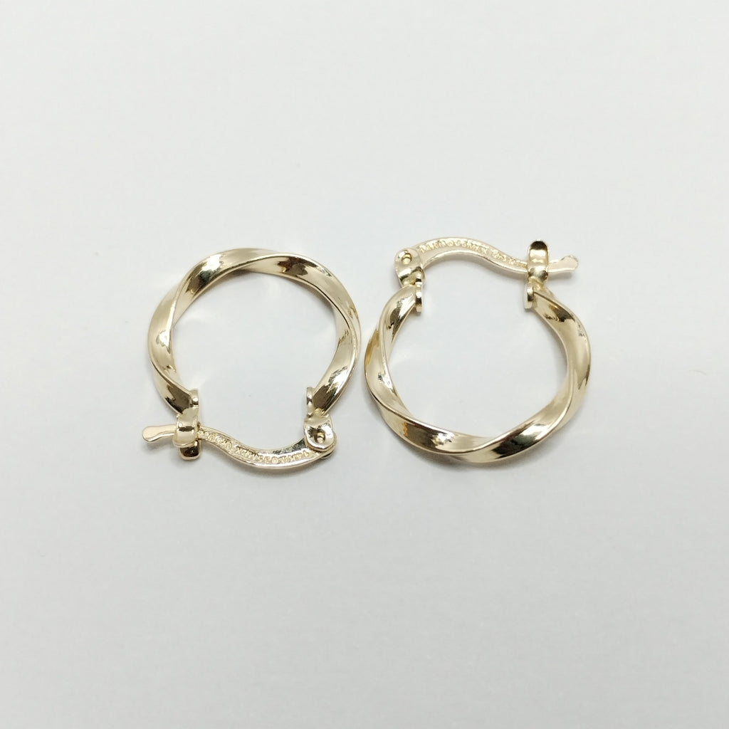 ARETES ARRACADAS TORZAL 14K 1.1 GR (NUEVO)