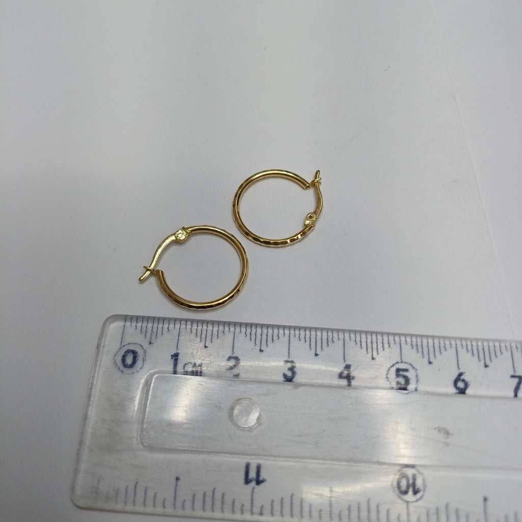 ARRACADAS PAR ORO 14 K 1,20 GRMS (SEMINUEVO)