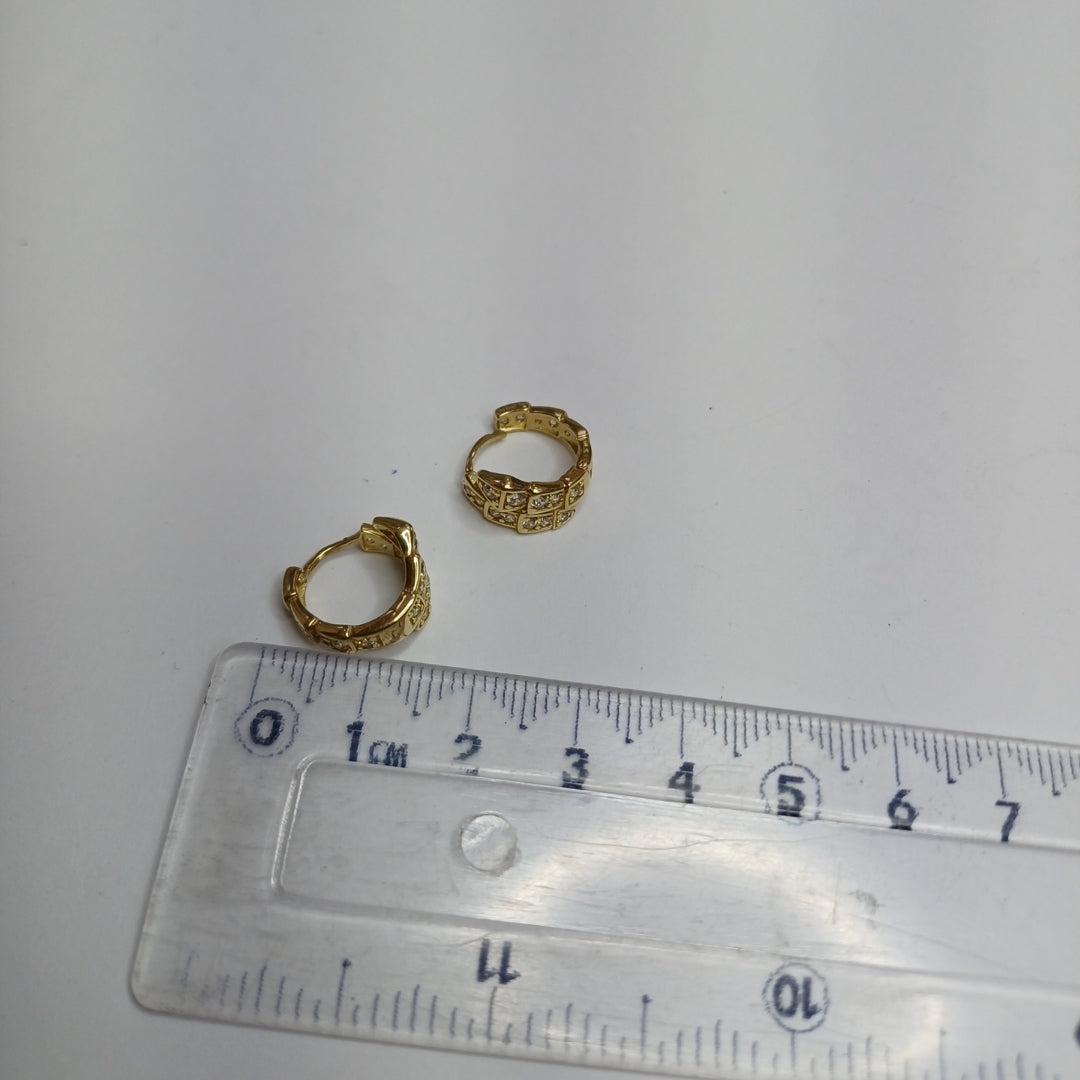 ARRACADAS PAR ORO 14 K 3,20 GRMS (SEMINUEVO)