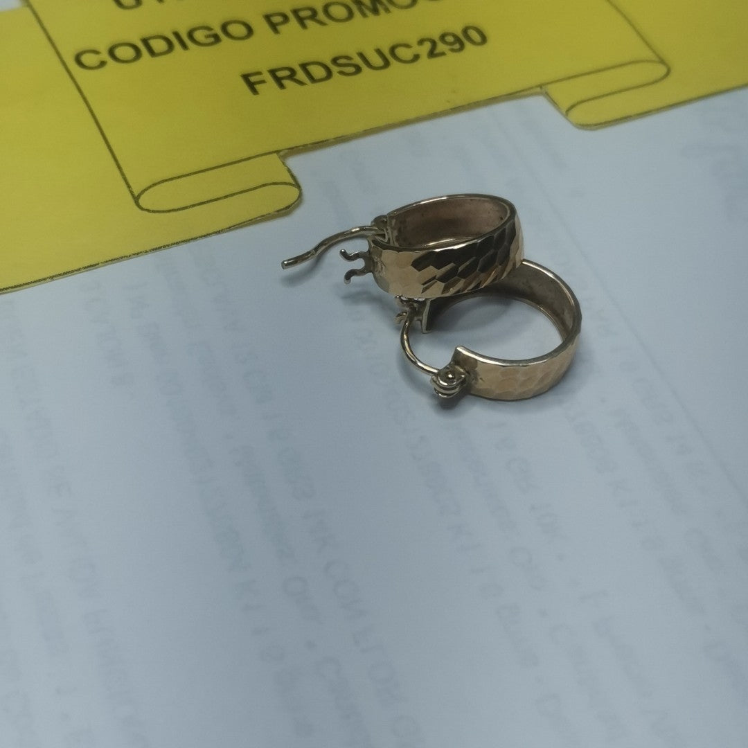 ARETES PAR ORO 10 K 1.6 GRMS (SEMINUEVO)