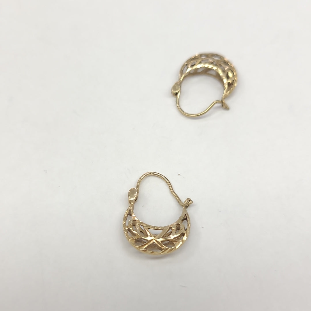 ARRACADAS PAR ORO 10 K 0.8 GRMS (SEMINUEVO)