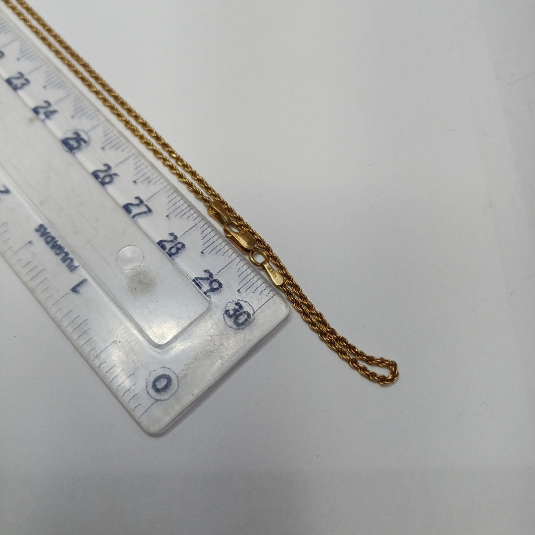 CADENA ORO 10 K 5,60 GRMS (SEMINUEVO)