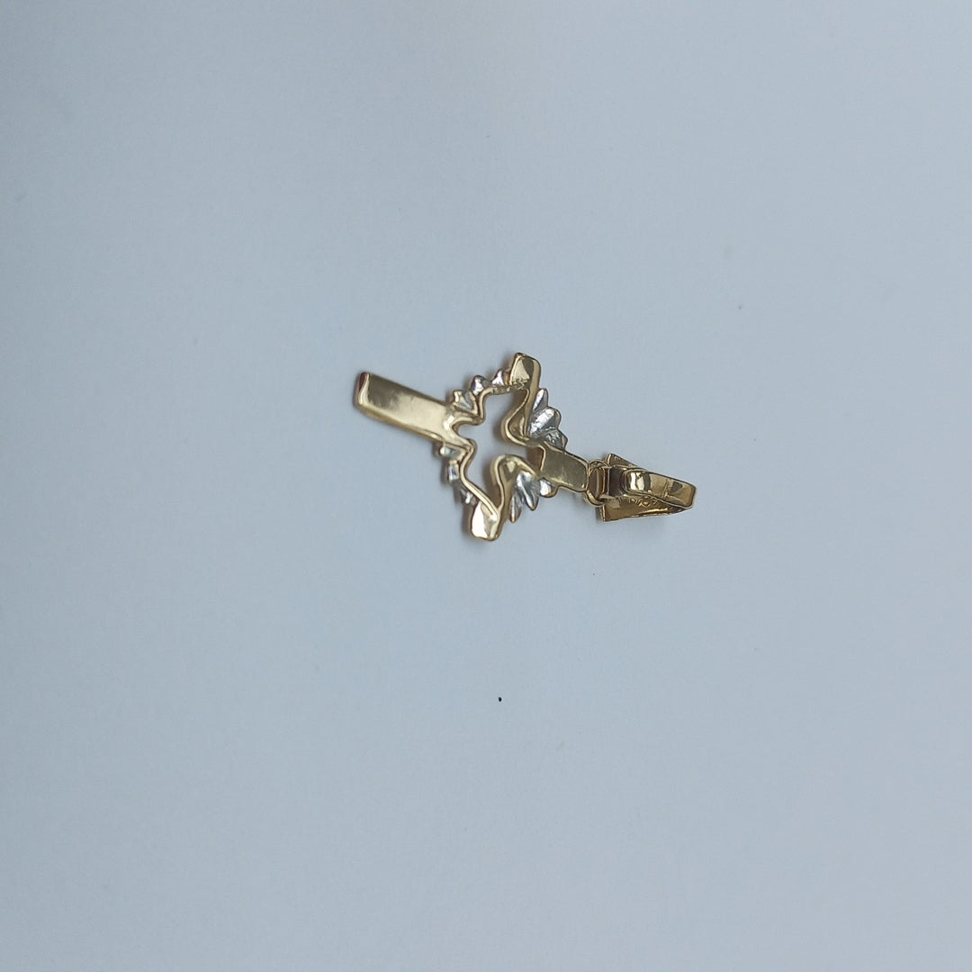 CRUZ, DIJE ORO 10 K 0.7 GRMS (SEMINUEVO)