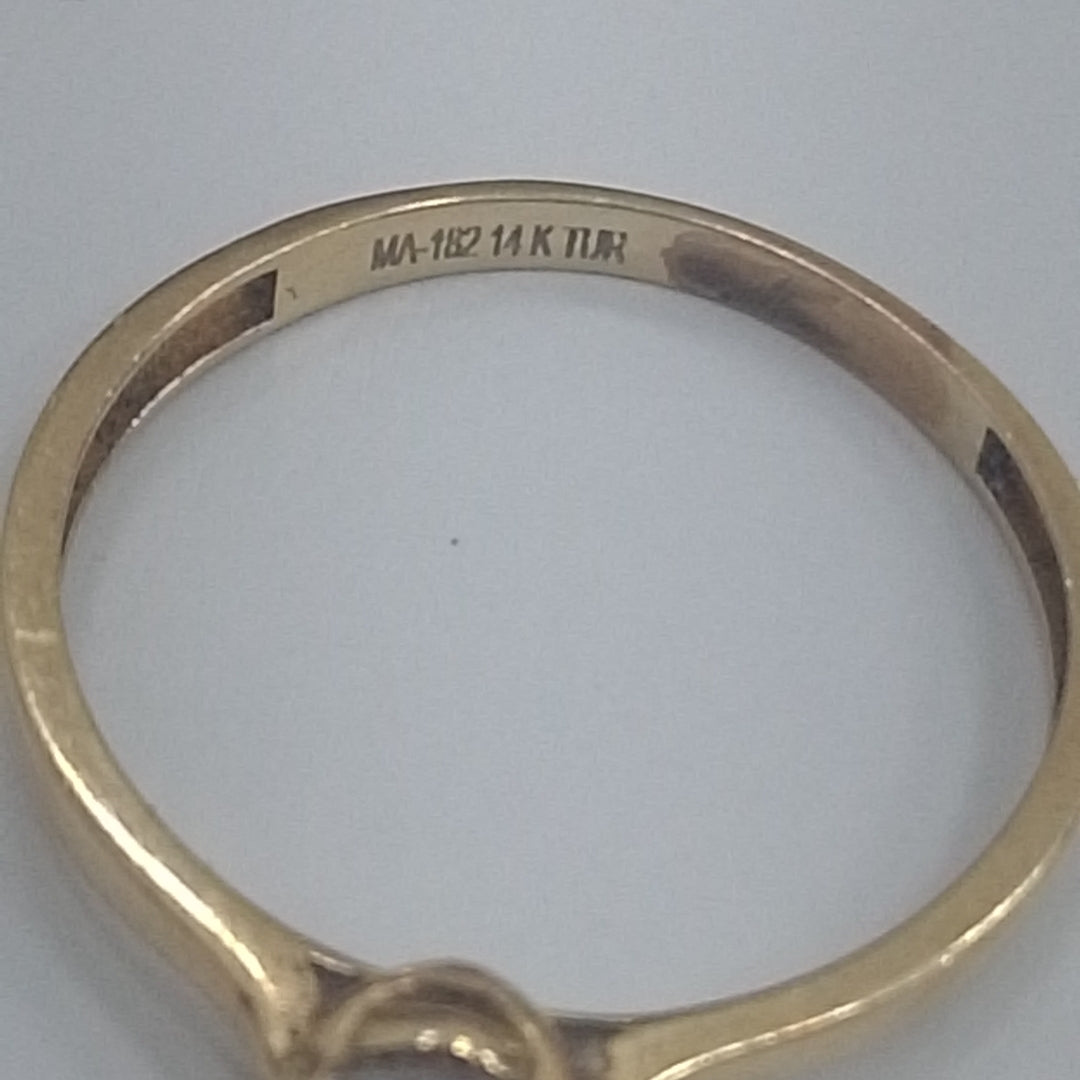 ANILLITO ORO 14 K 1.8 GRMS (SEMINUEVO)