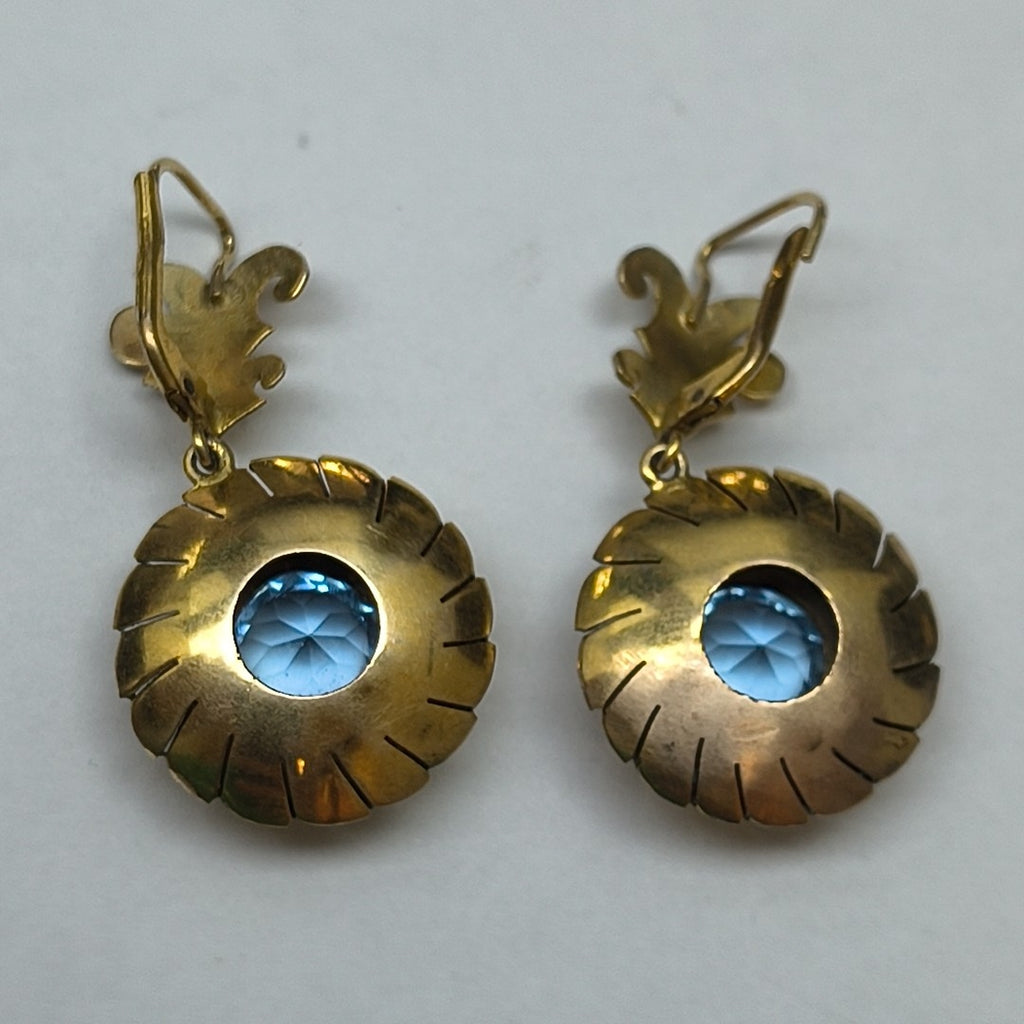 ARETES PAR ORO 8 K 5.9 GRMS (SEMINUEVO)
