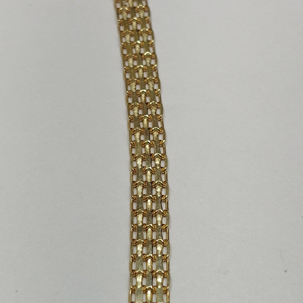 PULSERA ESPECIAL 10K 18 CM 3.9 GR (NUEVO)