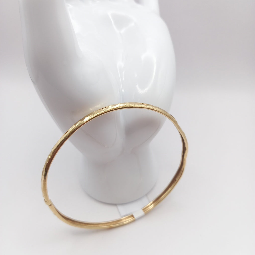 PULSERA RIGIDA ORO 10 K 3,30 GRMS (SEMINUEVO)