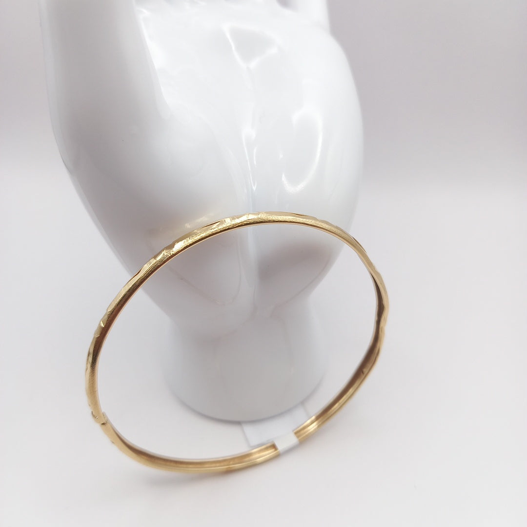 PULSERA RIGIDA ORO 10 K 3,30 GRMS (SEMINUEVO)