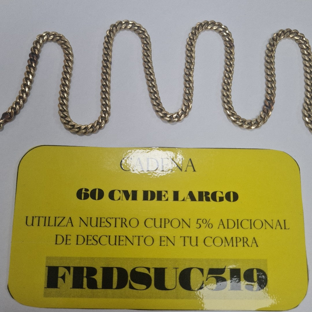 CADENA ORO 14 K 42,20 GRMS (SEMINUEVO)