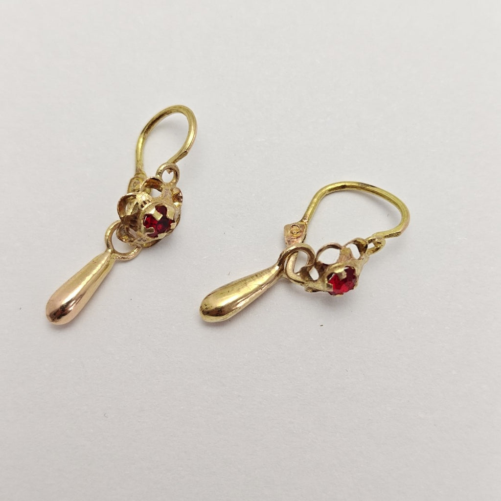 ARETES PAR ORO 10 K 1,00 GRMS (SEMINUEVO)