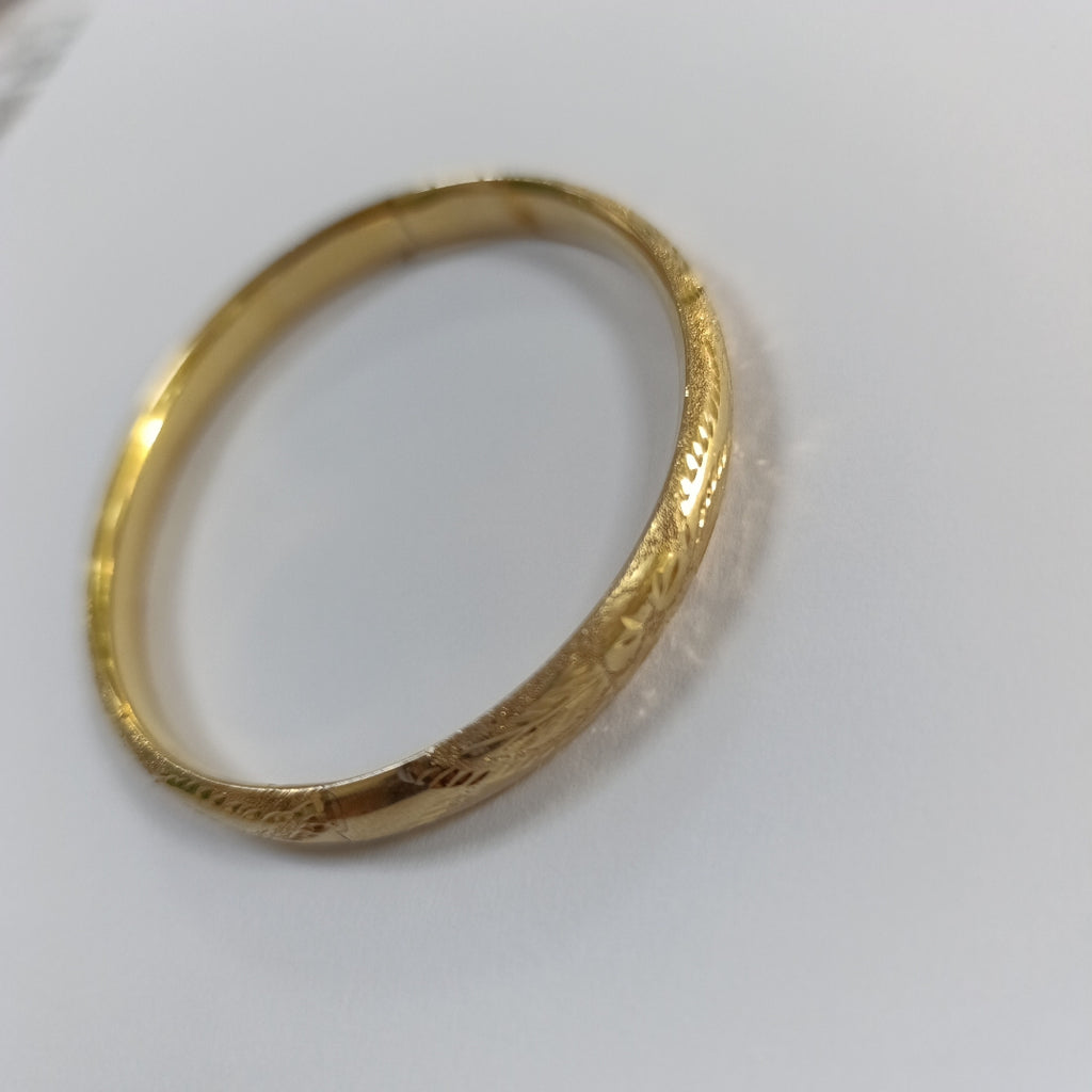 PULSERA RIGIDA ORO 14 K 10.8 GRMS (SEMINUEVO)